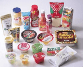 Examples of packaged food products
