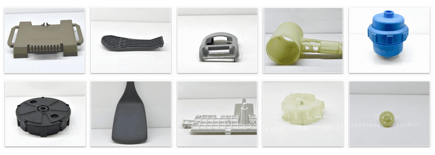 Derek-Plastics molded sample parts